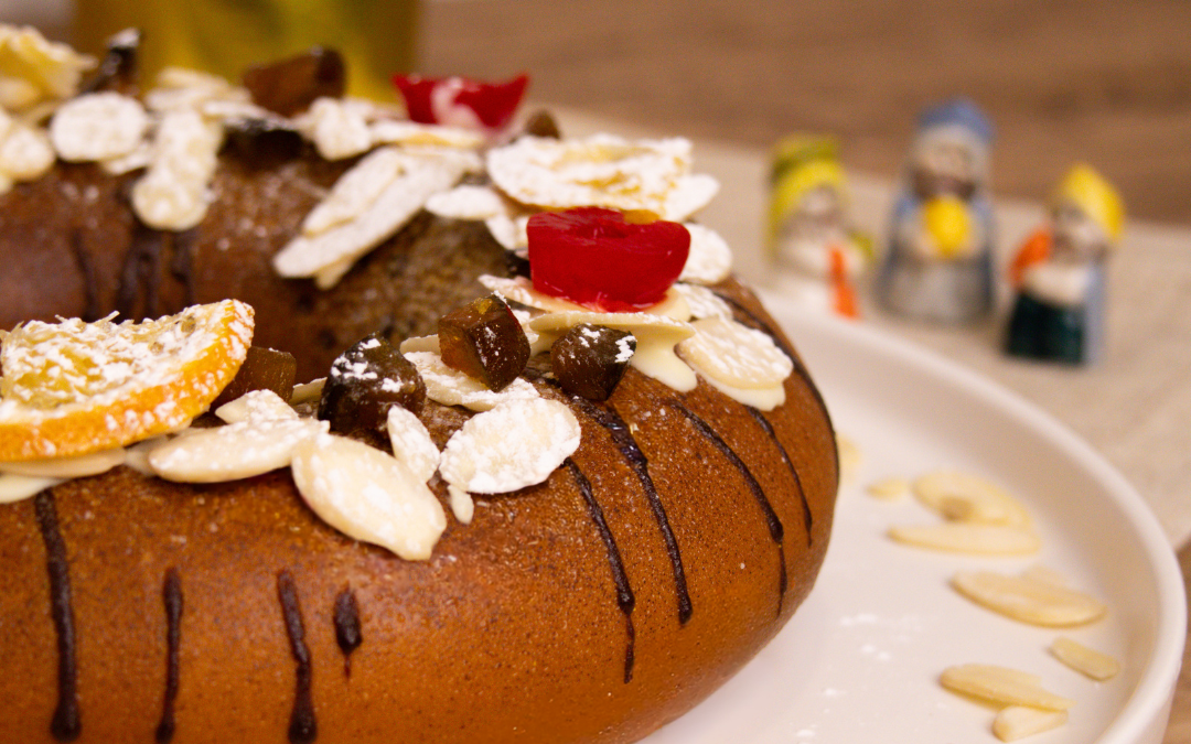 Roscon de Reyes helado
