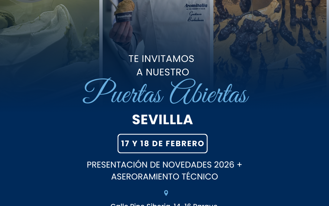 Puertas Abiertas Aromitalia – Sevilla ✨